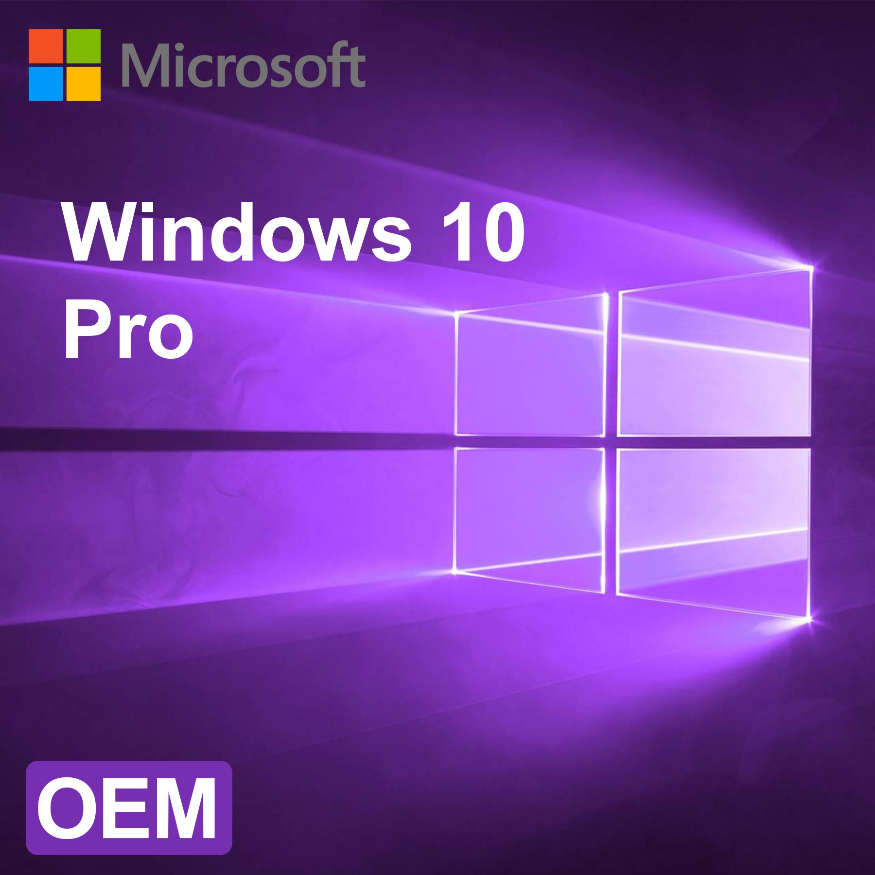 microsoft windows 10 pro oem key global license