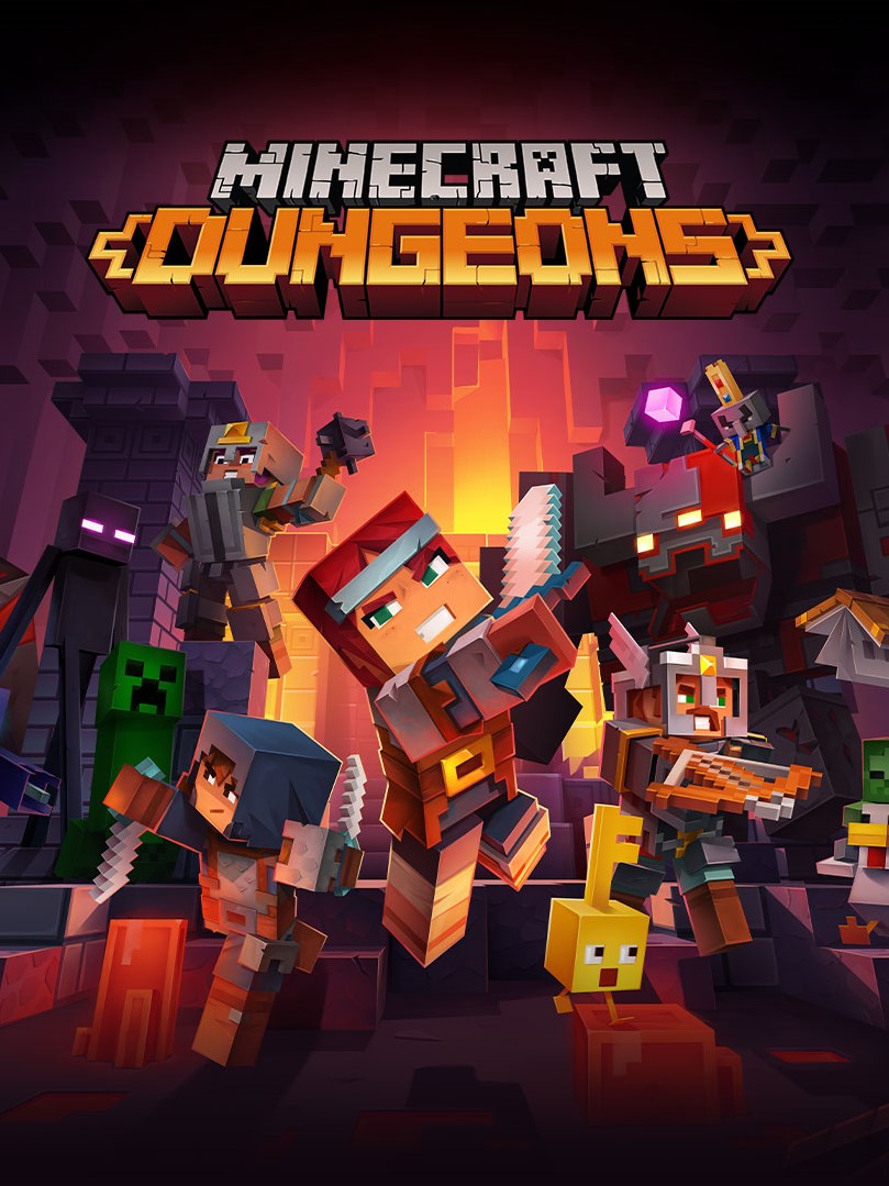 حزمة Minecraft Dungeons Ultimate DLC - مفتاح Microsoft العالمي للكمبيوتر الشخصي