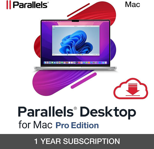 Parallels Desktop 19 Pro Edition For Mac 1 Year Subscription Key