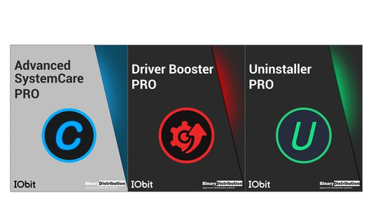 Buy IObit 3 in 1 Bundle – 1 Year License for 3 PCs