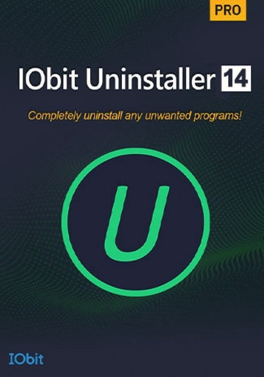 IObit Uninstaller 14 Pro – 1 Year License for 3 PCs (Global Key)